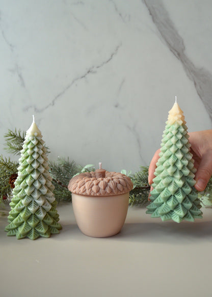 Winter Forest Candle Set