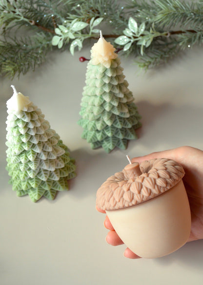 Winter Forest Candle Set