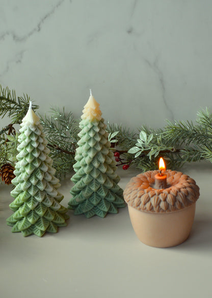 Winter Forest Candle Set