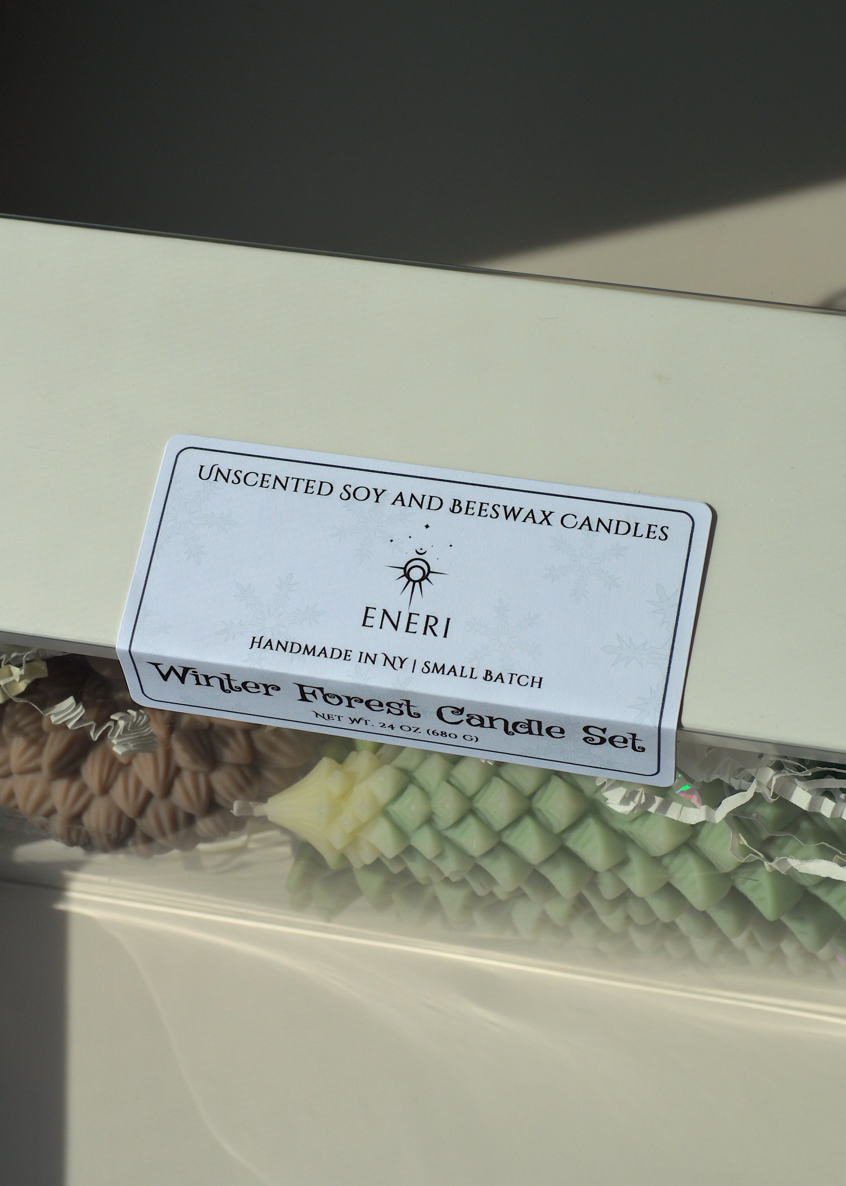 Winter Forest Candle Set