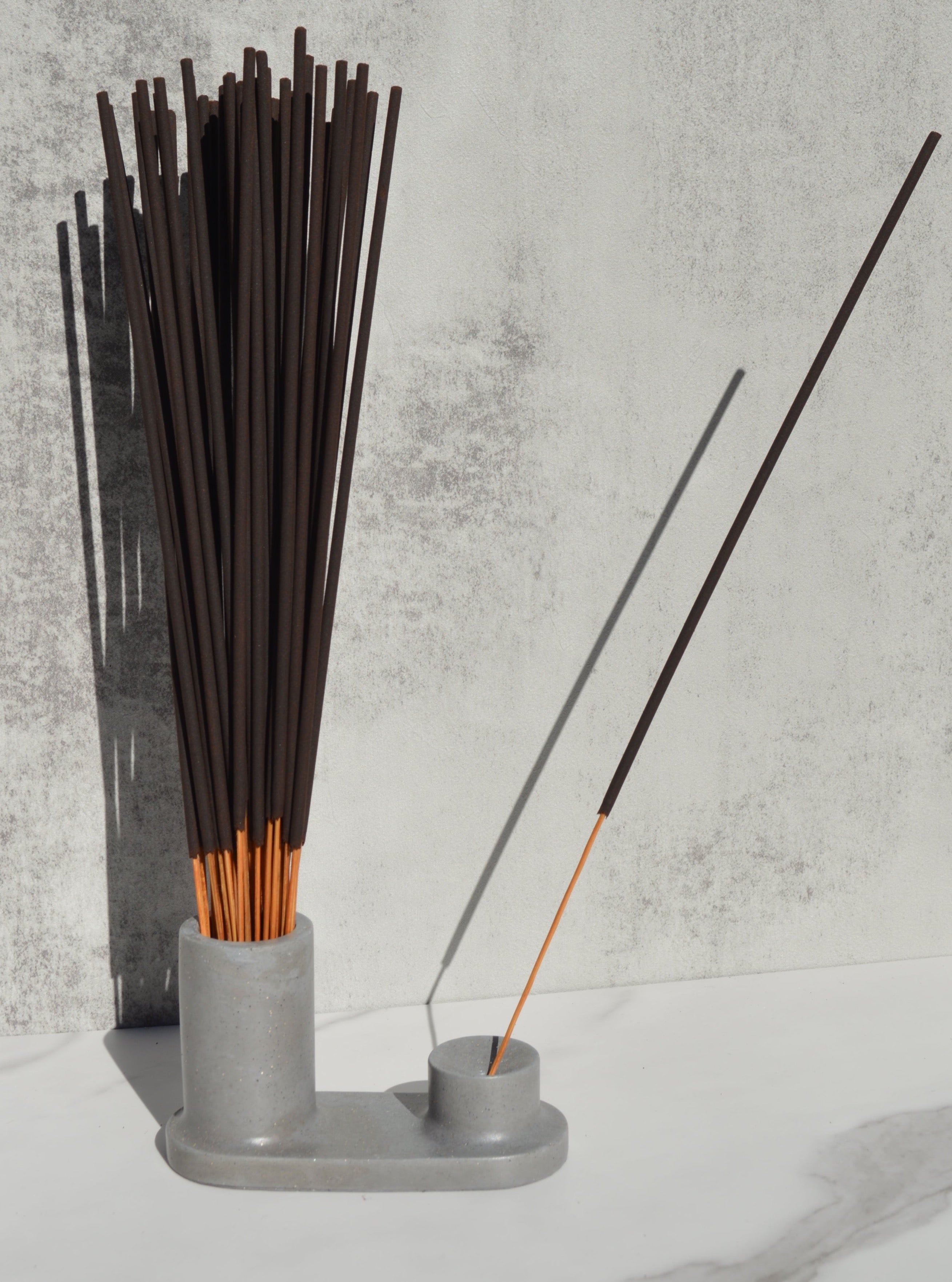 Multi-Use Concrete Incense Holder