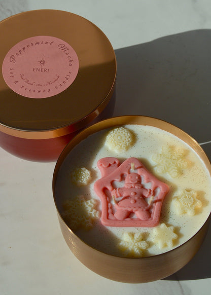 Peppermint Mocha - 3 Wick Holiday Candle