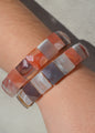 Red Striped Agate Bracelet