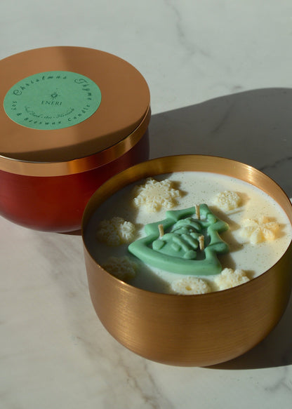 Christmas Thyme - 3 Wick Holiday Candle