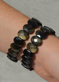 Gold Sheen Obsidian Bracelet