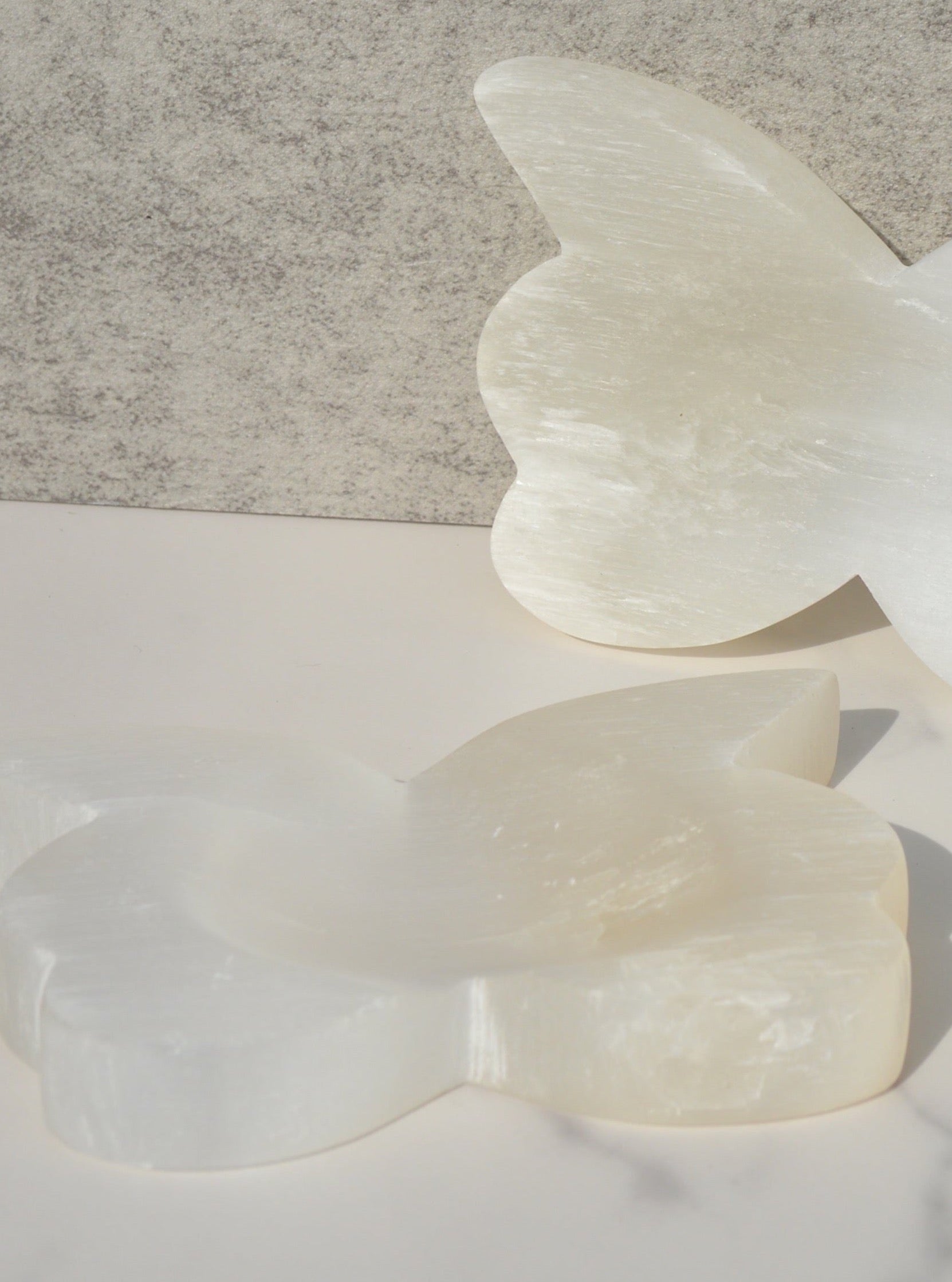 Selenite Butterfly Bowl