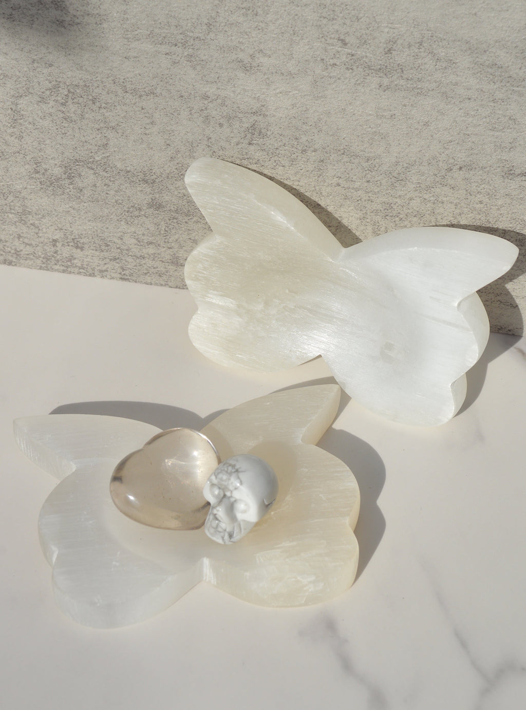 Selenite Butterfly Bowl