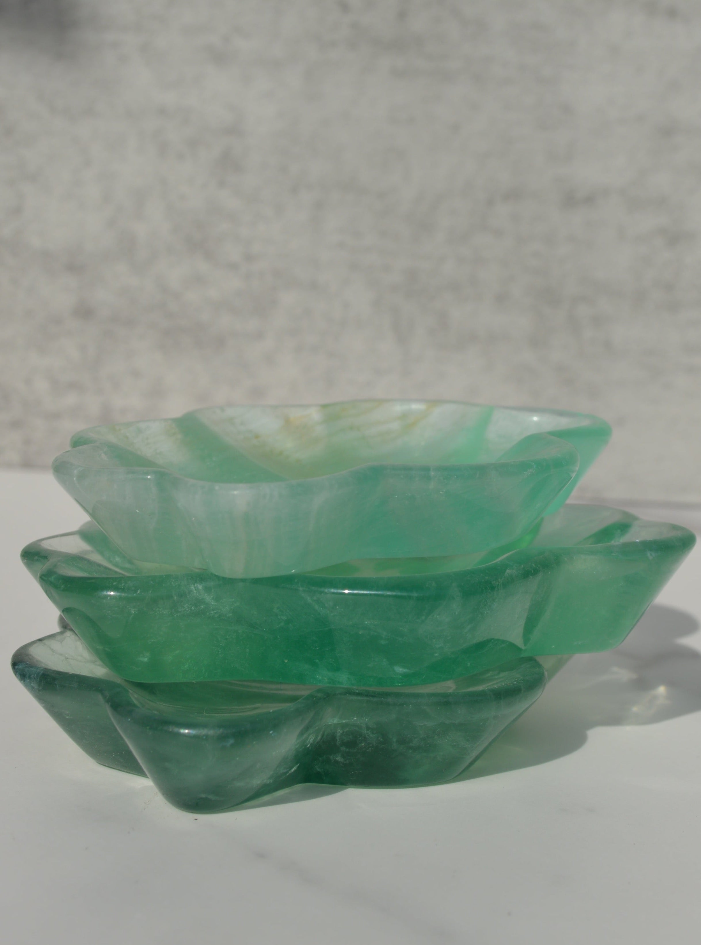 Fluorite Crystal Bowl