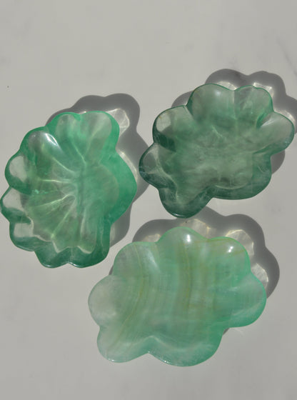 Fluorite Crystal Bowl