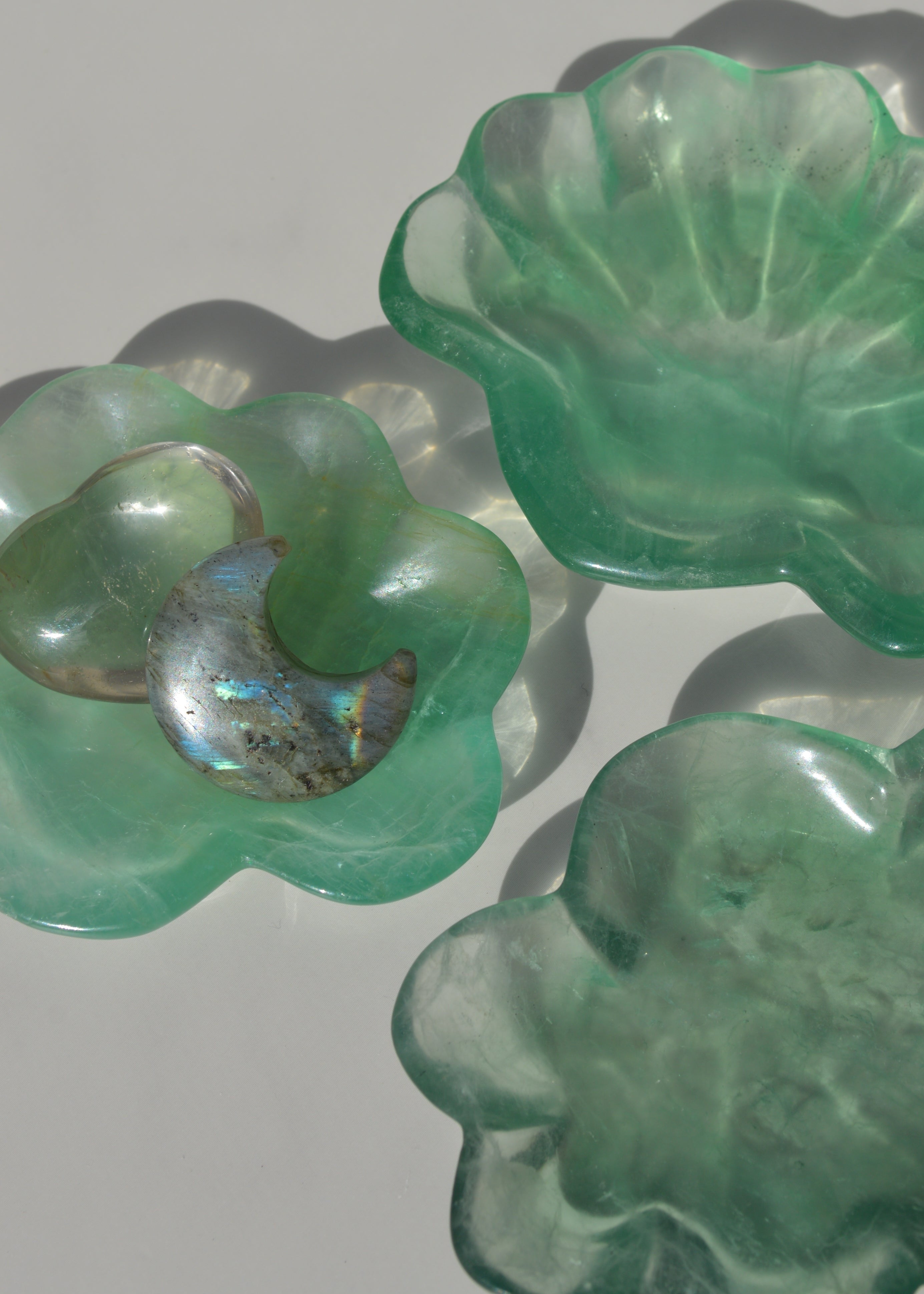 Fluorite Crystal Bowl