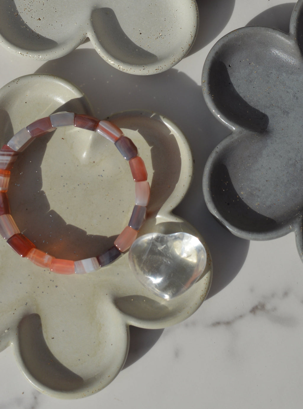 Flower Concrete Tray