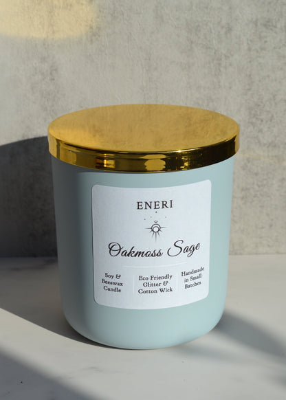 Oakmoss Sage - 12oz Candle