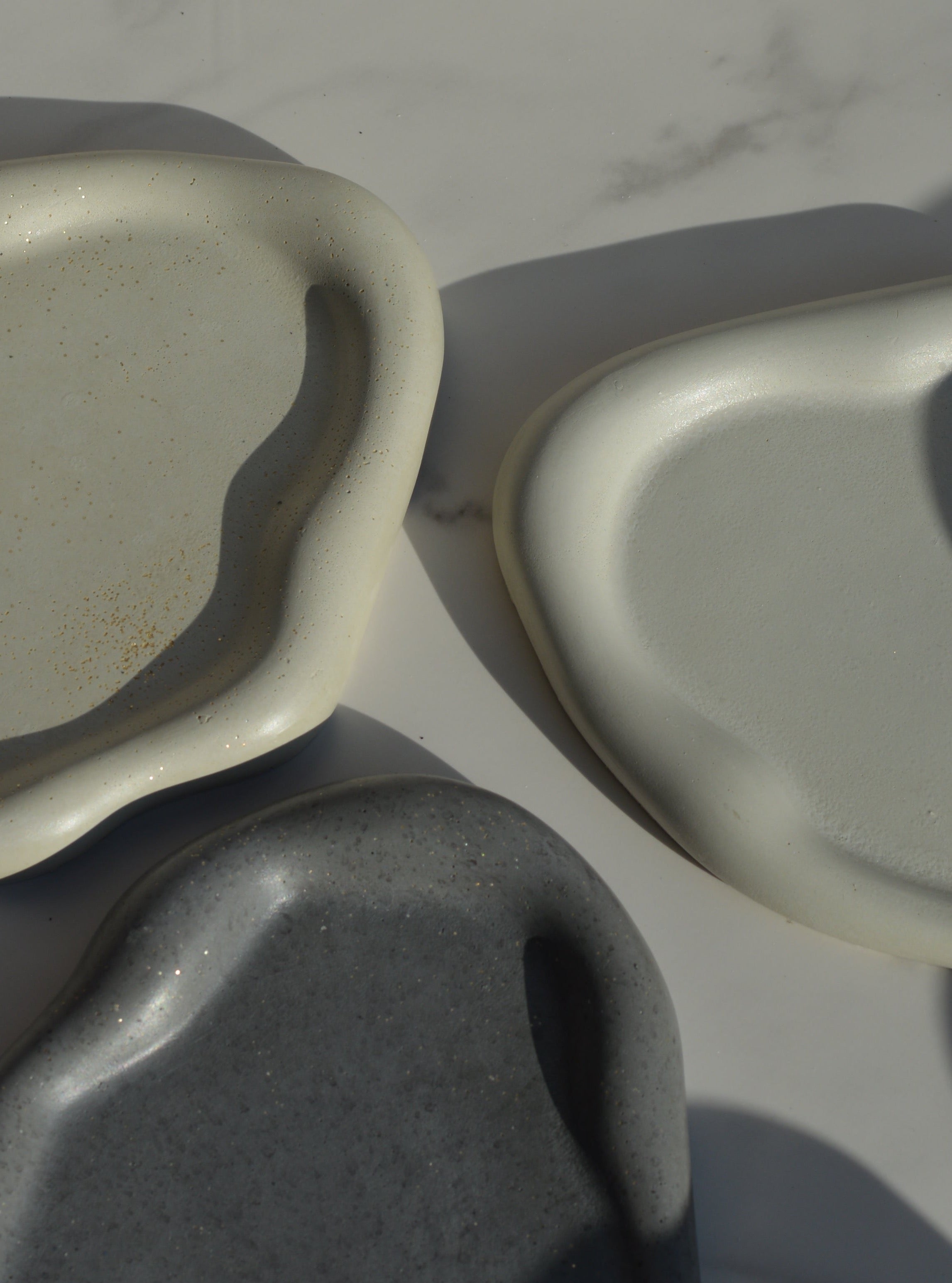 Abstract Concrete Tray