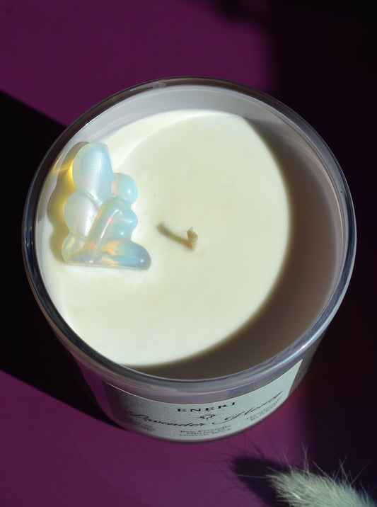 Opalite Fairy - 12oz Crystal Candle