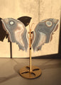 Agate Butterfly Wings on Stand