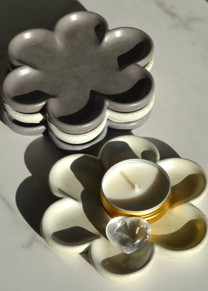 Flower Concrete Tray