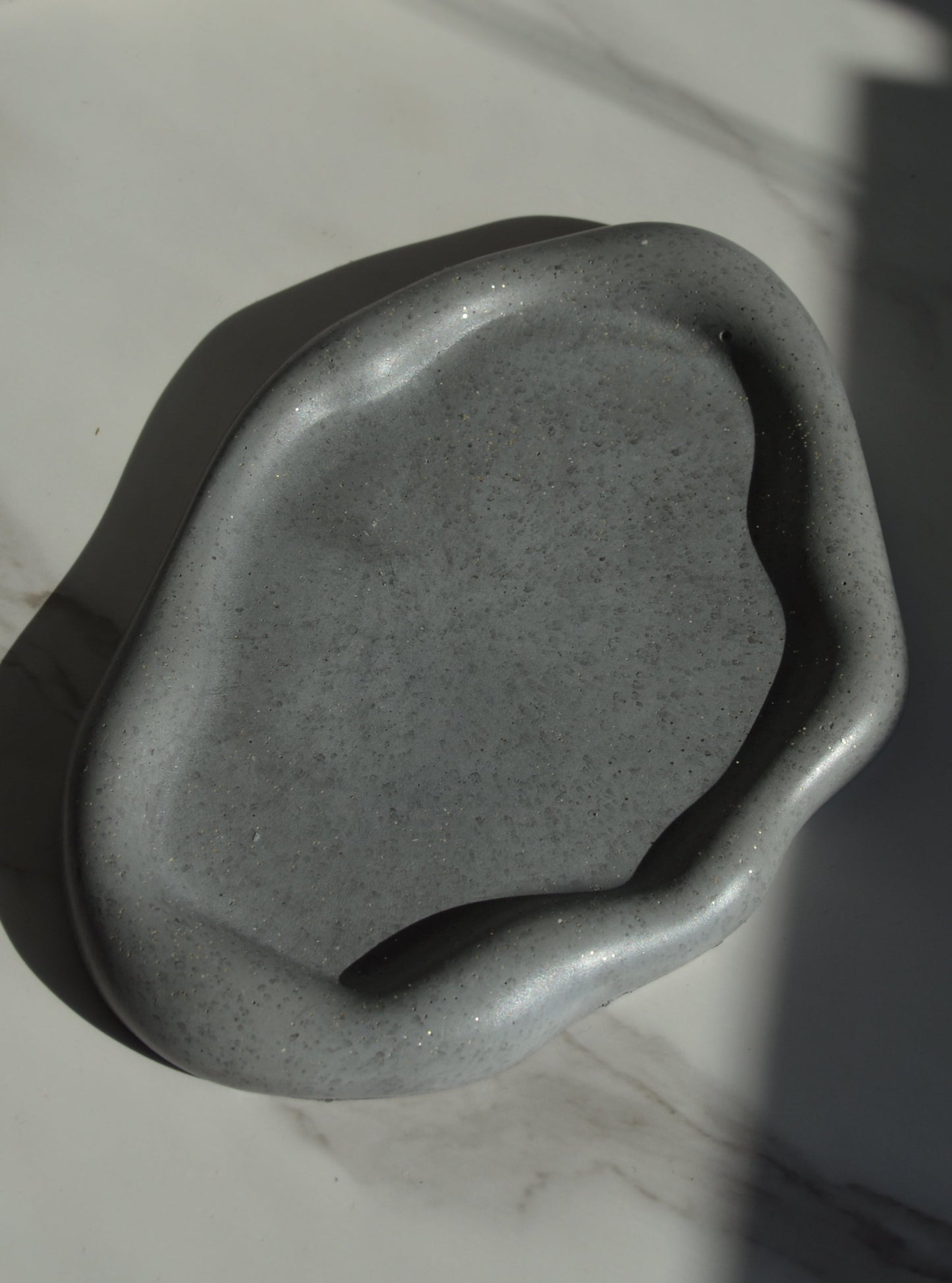 Abstract Concrete Tray