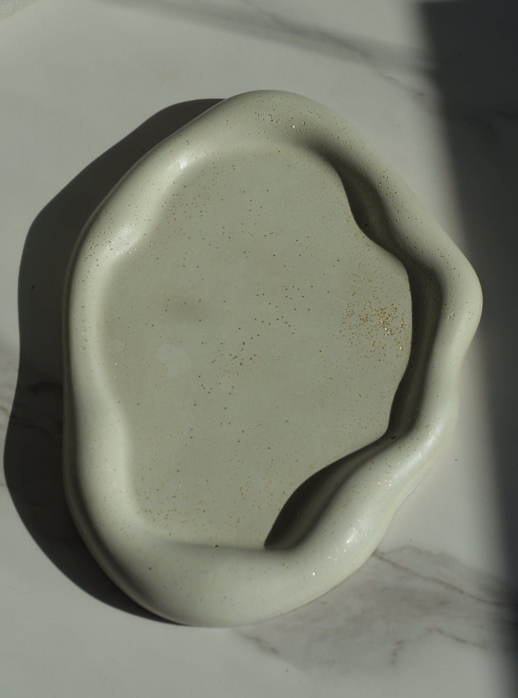 Abstract Concrete Tray