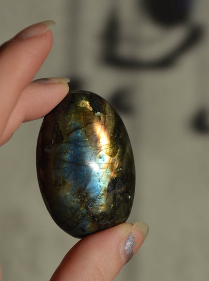Labradorite Palm Stone