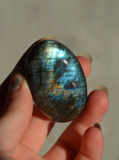 Labradorite Palm Stone