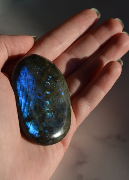 Labradorite Palm Stone