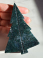 Moss Agate Tree Carvings