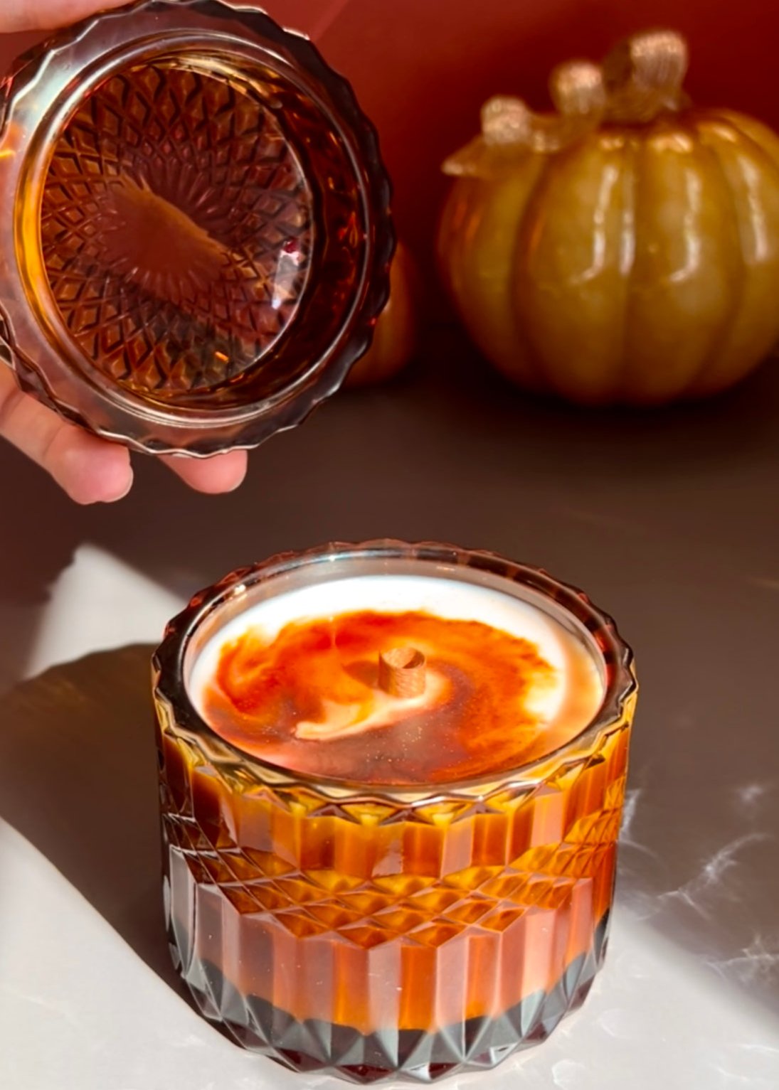 Enchanted Pumpkin Candle