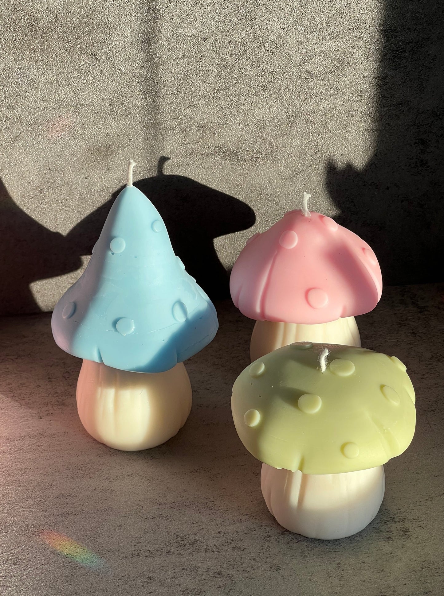 Mushroom Candles